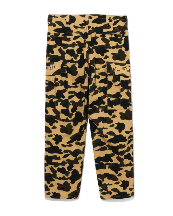 Pantalones Bape 1st Camo 6 Pocket Hombre Amarillos | 913748-CPM