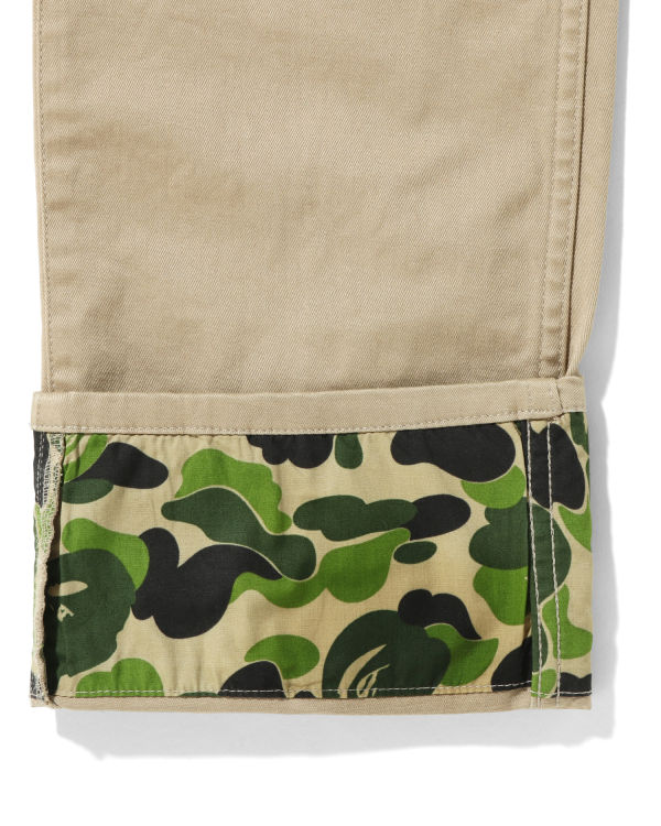 Pantalones Bape ABC Camo Cuffed JR Niños Beige | 358207-NGJ