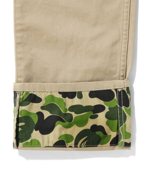 Pantalones Bape ABC Camo Cuffed Niños Beige | 029134-EDV