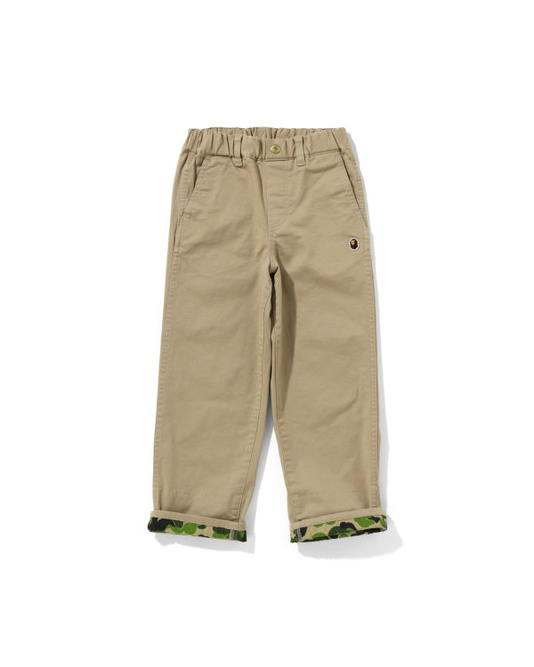 Pantalones Bape ABC Camo Cuffed Niños Beige | 029134-EDV