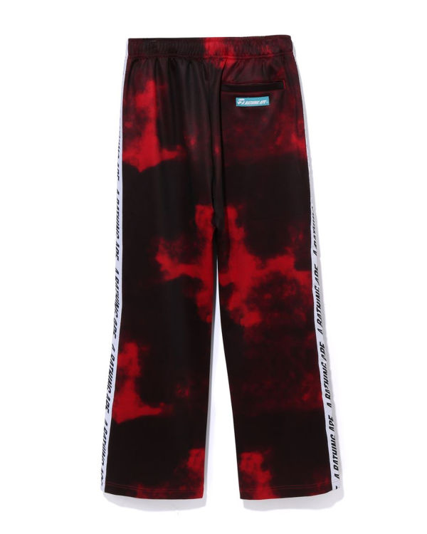 Pantalones Bape A Bathing Ape Dye Pista Hombre Rojos Claro | 273610-DEH