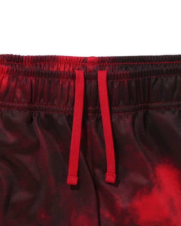 Pantalones Bape A Bathing Ape Dye Pista Hombre Rojos Claro | 273610-DEH