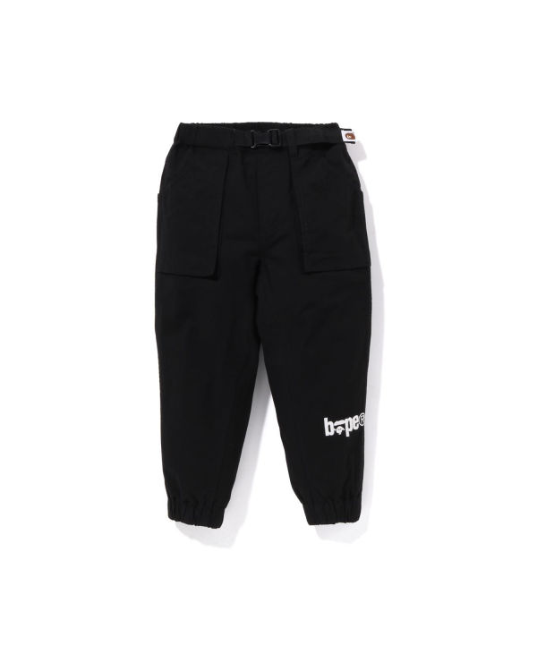 Pantalones Bape Climbing Niños Negros | 213574-HAD