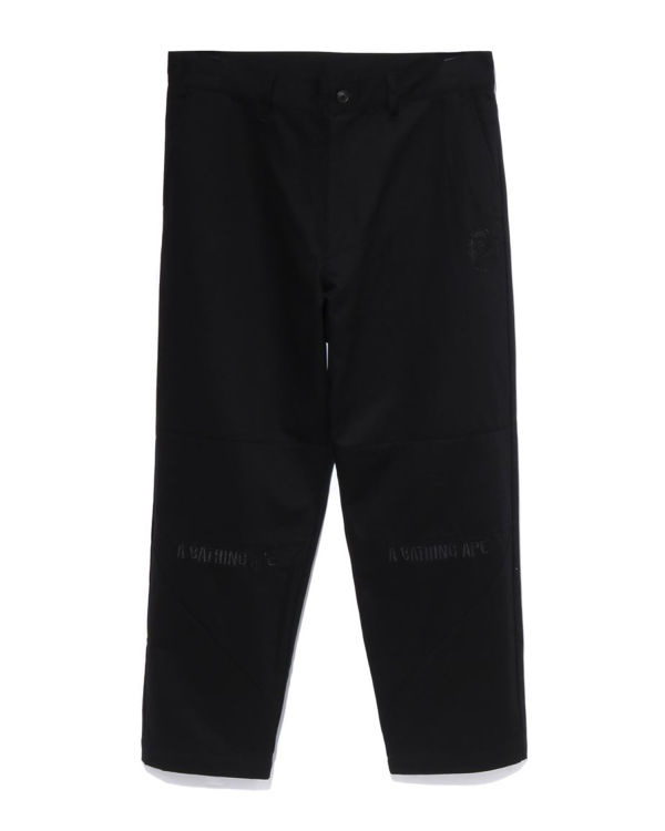 Pantalones Bape Loose Fit Chino Hombre Negros | 193628-WUP