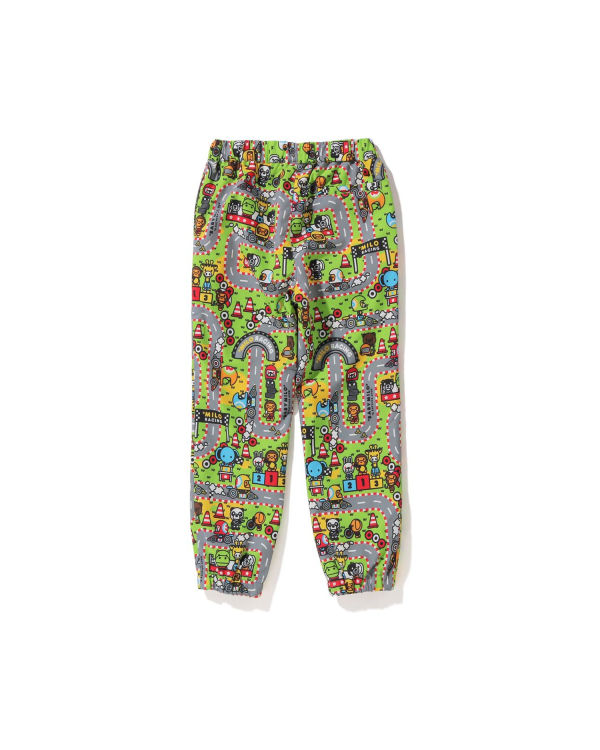 Pantalones Bape Milo Carreras Pista Niños Multicolor | 126057-DGE