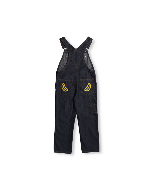 Pantalones Bape Milo Friends Denim Dungaree Niños Azules | 715809-CKO