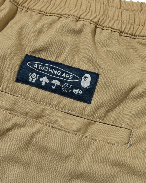 Pantalones Bape One Point Easy Hombre Beige | 182403-SMK