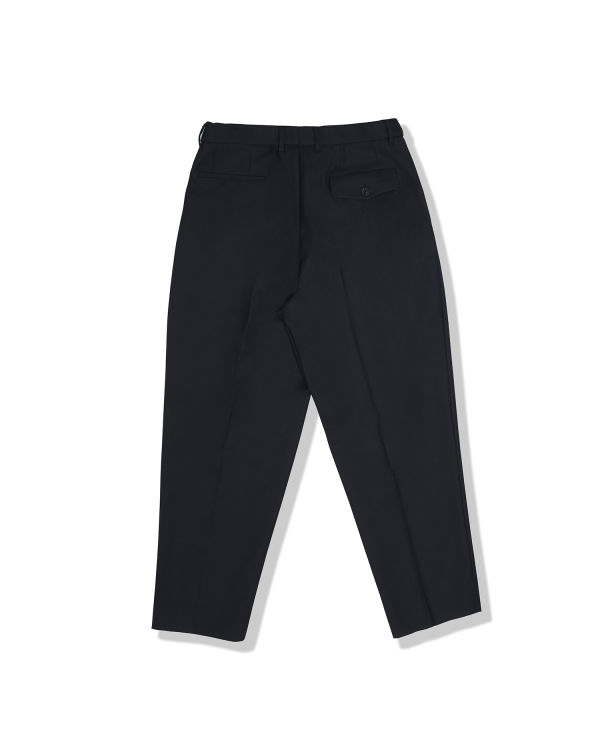 Pantalones Bape Plisado Hombre Negros | 507824-GNC