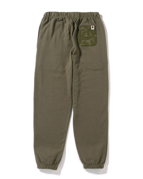 Pantalones Deportivos Bape Ape Head One Point Oversized Mujer Verdes | 195763-OPH