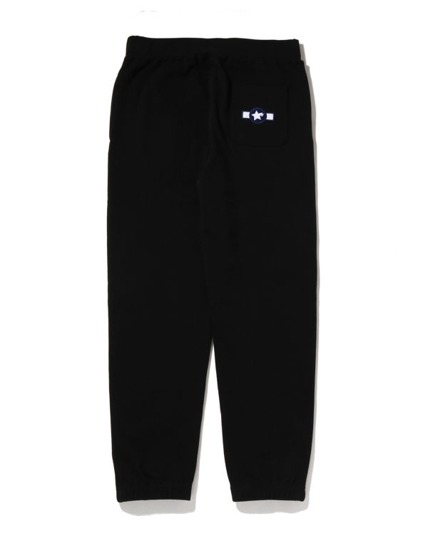 Pantalones Deportivos Bape Busy Shark Hombre Negros | 437502-BEG