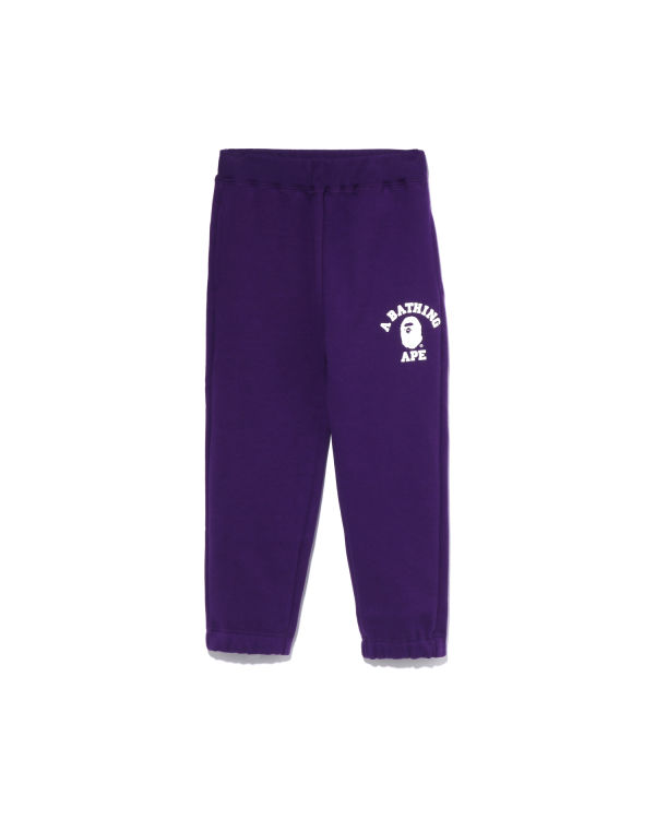 Pantalones Deportivos Bape College Niños Morados | 830294-WMJ