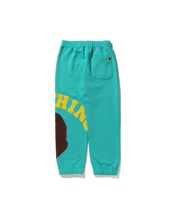 Pantalones Deportivos Bape Giant College Niños Verde Menta | 462073-YRO