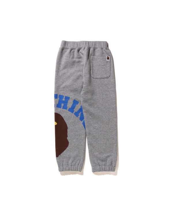 Pantalones Deportivos Bape Giant College Niños Grises | 814637-QUB