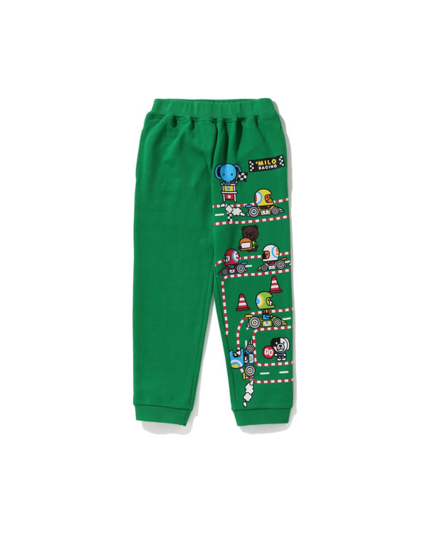 Pantalones Deportivos Bape Milo Carreras Friends Niños Azules Verdes | 709513-MHB