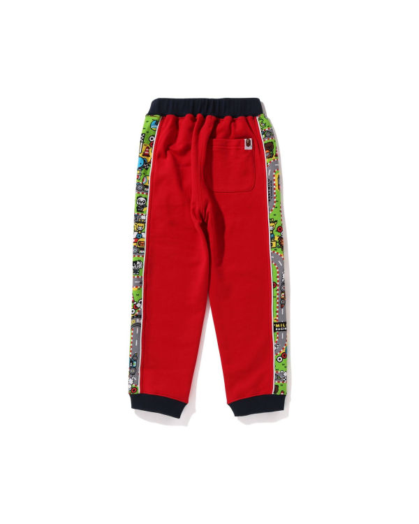 Pantalones Deportivos Bape Milo Carreras Niños Rojos Claro | 798425-YXN