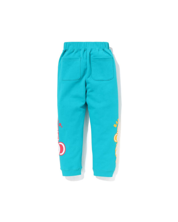 Pantalones Deportivos Bape Milo Friends Niños Verde Menta | 614328-RLU