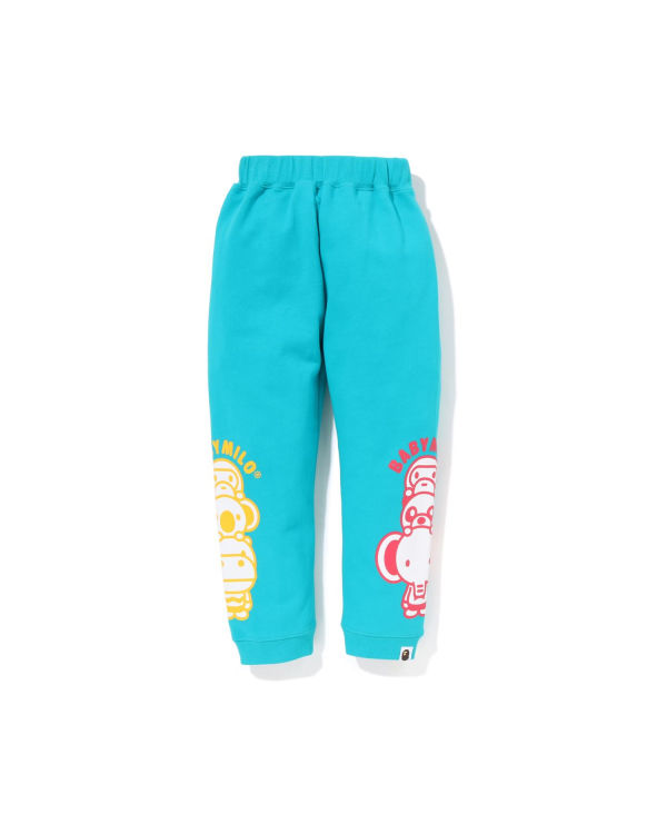 Pantalones Deportivos Bape Milo Friends Niños Verde Menta | 614328-RLU