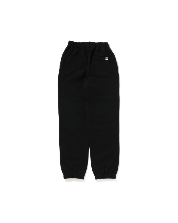 Pantalones Deportivos Bape Multi Fonts JR Niños Negros | 092435-RDS