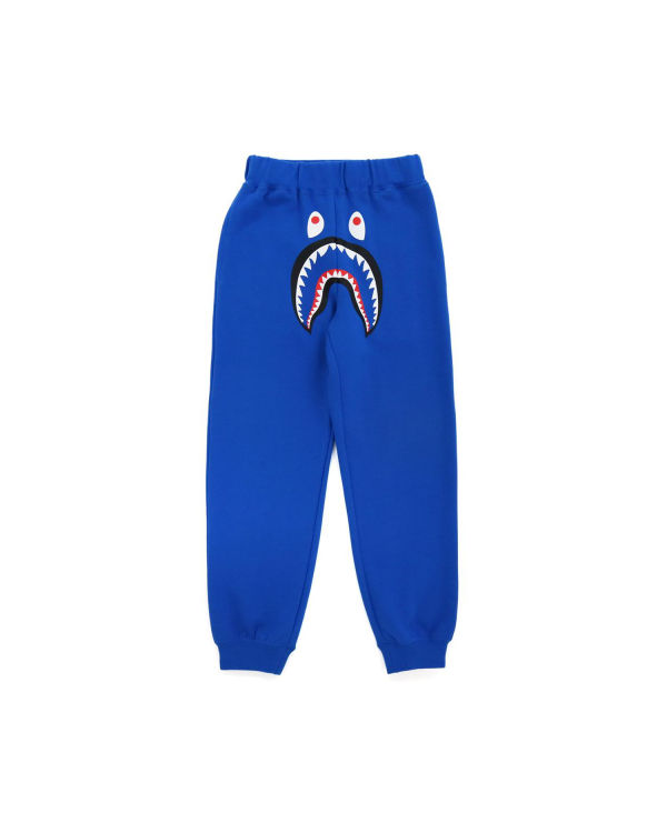 Pantalones Deportivos Bape Shark Slim Niños Azules | 864327-WZA