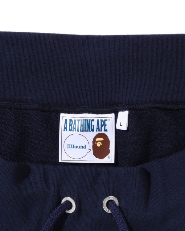 Pantalones Deportivos Bape X JJJJOUND College Hombre Azul Marino Azules | 180763-HCL