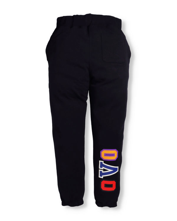 Pantalones Deportivos Bape X OVO Woodland Camo Shark Reversible Hombre Negros | 950813-FVJ