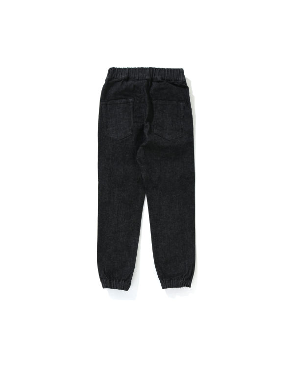 Pantalones Jogger Bape Shark Denim Niños Negros | 963247-KGR