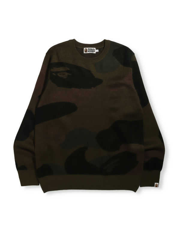 Prendas De Punto Bape Giant 1st Camo Anchos Fit Hombre Verdes | 094831-GSU