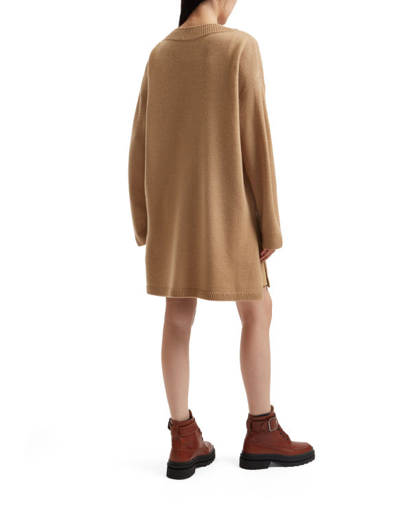 Prendas De Punto Bape Oversized Mujer Beige | 275960-JAQ