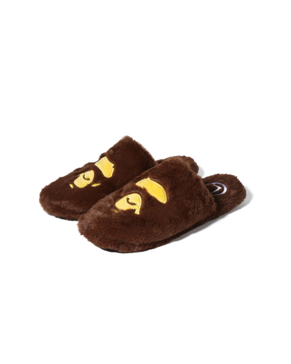 Sandalias Bape Ape Head Hombre Marrom | 084915-GEF