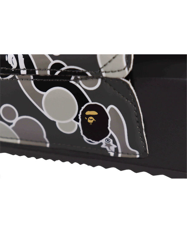 Sandalias Bape X Hayn STA Camo Hombre Negros | 041857-JER