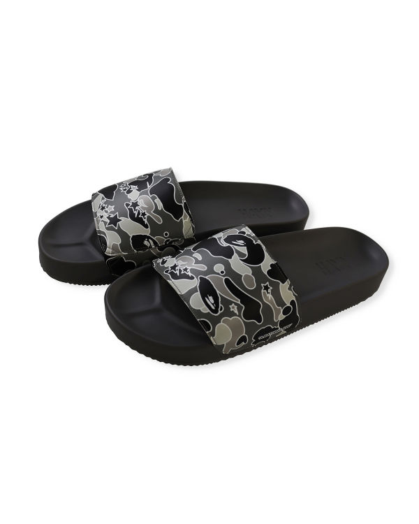 Sandalias Bape X Hayn STA Camo Hombre Negros | 041857-JER