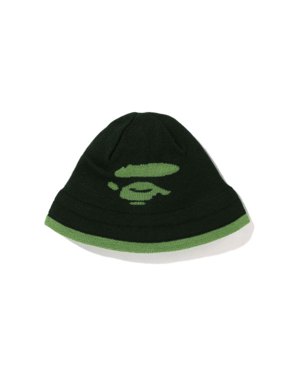 Sombreros Bape APE Face Mujer Verdes Oscuro | 389152-BXR