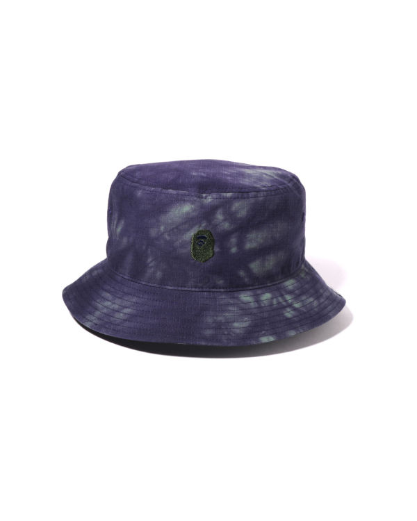 Sombreros Bape Tie Dye One Point Bucket Hombre Morados | 461928-QSK