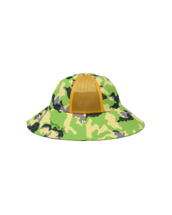 Sombreros Bape Woodland Camo Mesh Niños Verdes | 935687-TZY