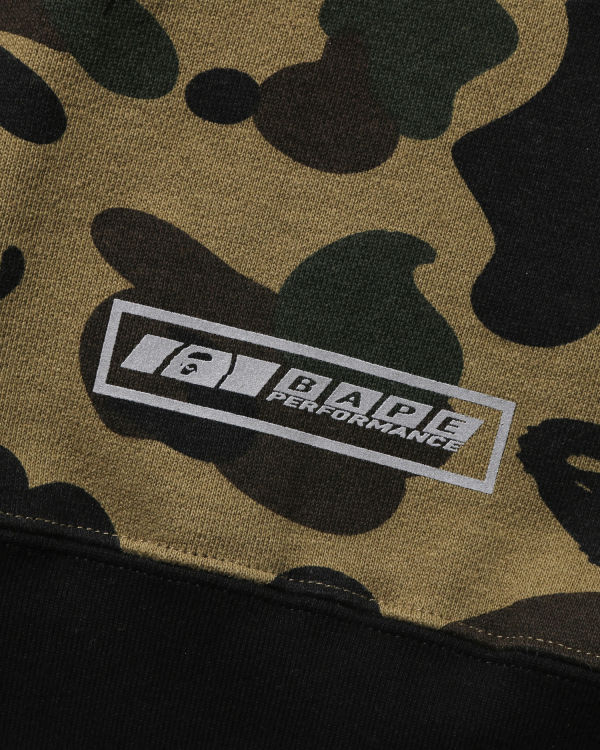 Sudadera Con Capucha Bape 1st Camo Carreras Layered Pullover Niños Verdes | 058316-YRI