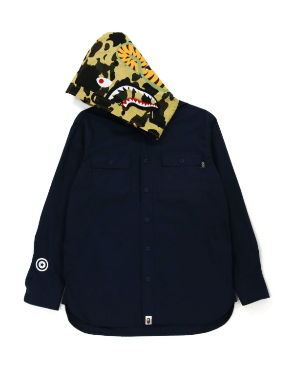 Sudadera Con Capucha Bape 1st Camo Shark Mujer Azules | 306215-DFN