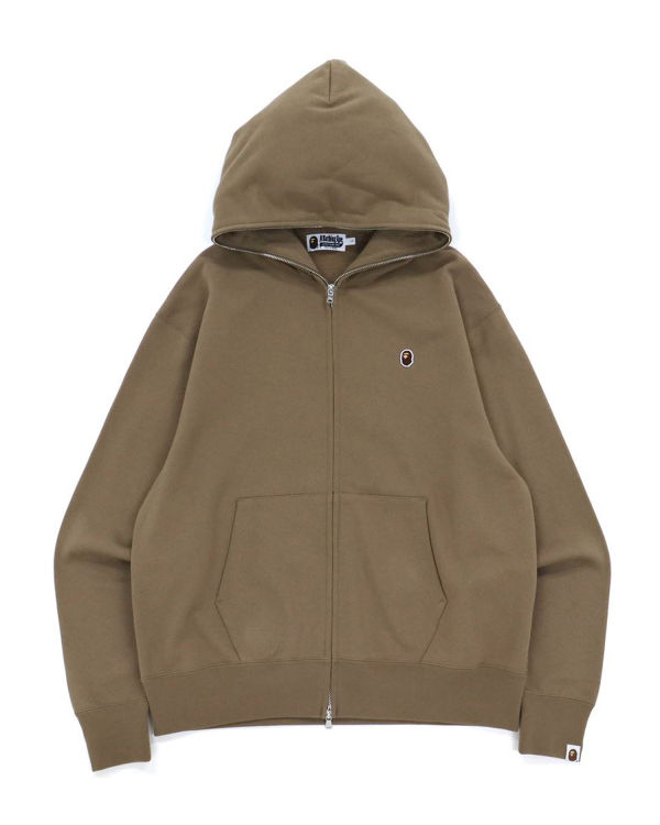 Sudadera Con Capucha Bape Ape Head One Point Relaxed hooded Hombre Grises Marrom | 954382-RVL