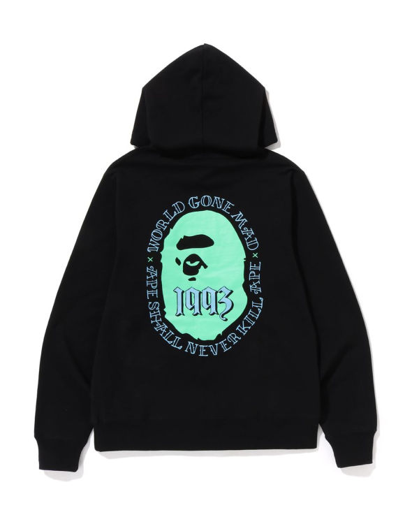 Sudadera Con Capucha Bape Ape Head Pullover Hombre Negros | 206853-LTB