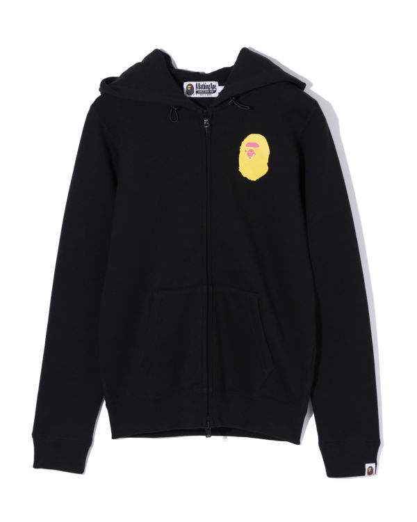 Sudadera Con Capucha Bape Colours multi logo zip Mujer Negros | 197063-FWY