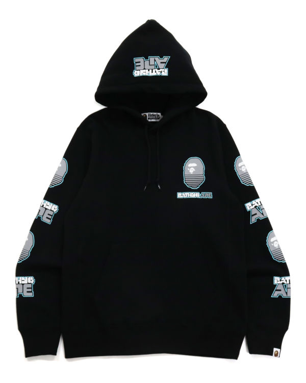 Sudadera Con Capucha Bape Estampados #1 Pullover Hombre Negros | 601943-WVE