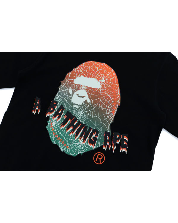 Sudadera Con Capucha Bape Halloween Ape Head Glow In The Dark Pullover Hombre Negros | 605842-LNR