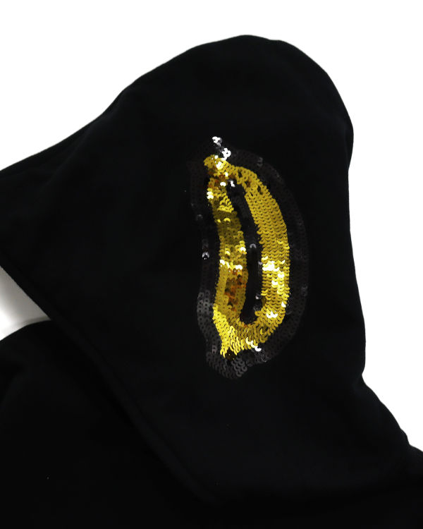 Sudadera Con Capucha Bape Milo Sequin Full Zip Mujer Negros | 346785-QFA