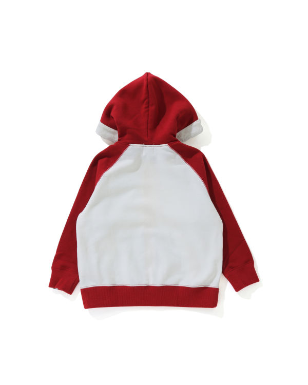 Sudadera Con Capucha Bape Milo Star Zip Niños Rojos Claro | 281630-ZKO