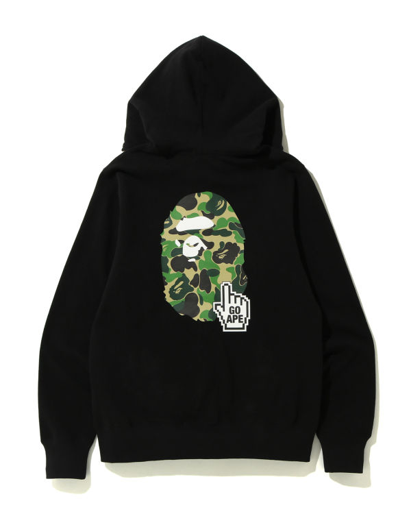 Sudadera Con Capucha Bape Online full zip Hombre Negros | 109372-VEZ