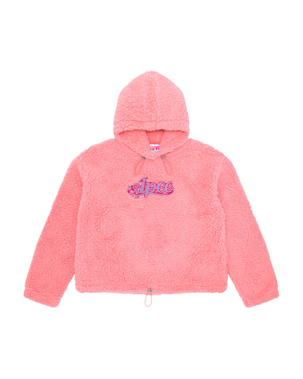 Sudadera Con Capucha Bape Oversized Mujer Rosas | 041672-SND