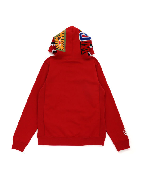 Sudadera Con Capucha Bape Shark Inside Tiger Pullover Mujer Rojos Claro | 314597-LQX