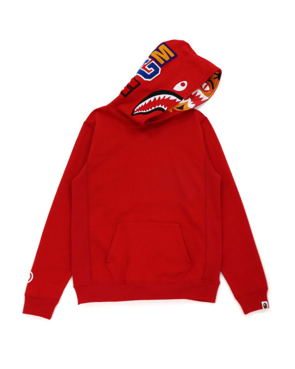 Sudadera Con Capucha Bape Shark Inside Tiger Pullover Mujer Rojos Claro | 314597-LQX