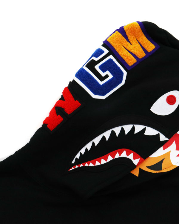 Sudadera Con Capucha Bape Shark Inside Tiger Pullover Hombre Negros | 507948-CVS