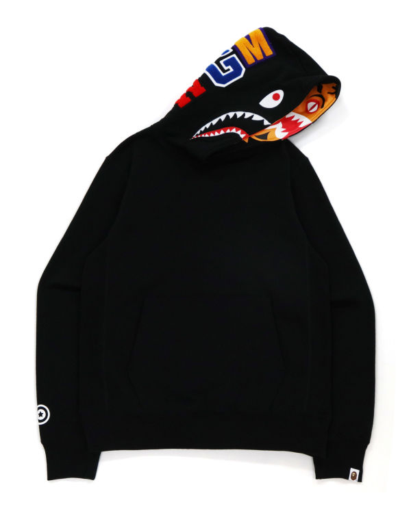 Sudadera Con Capucha Bape Shark Inside Tiger Pullover Hombre Negros | 507948-CVS