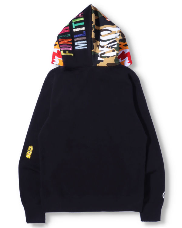 Sudadera Con Capucha Bape Tiger Full Zip Hombre Negros | 032481-GTA